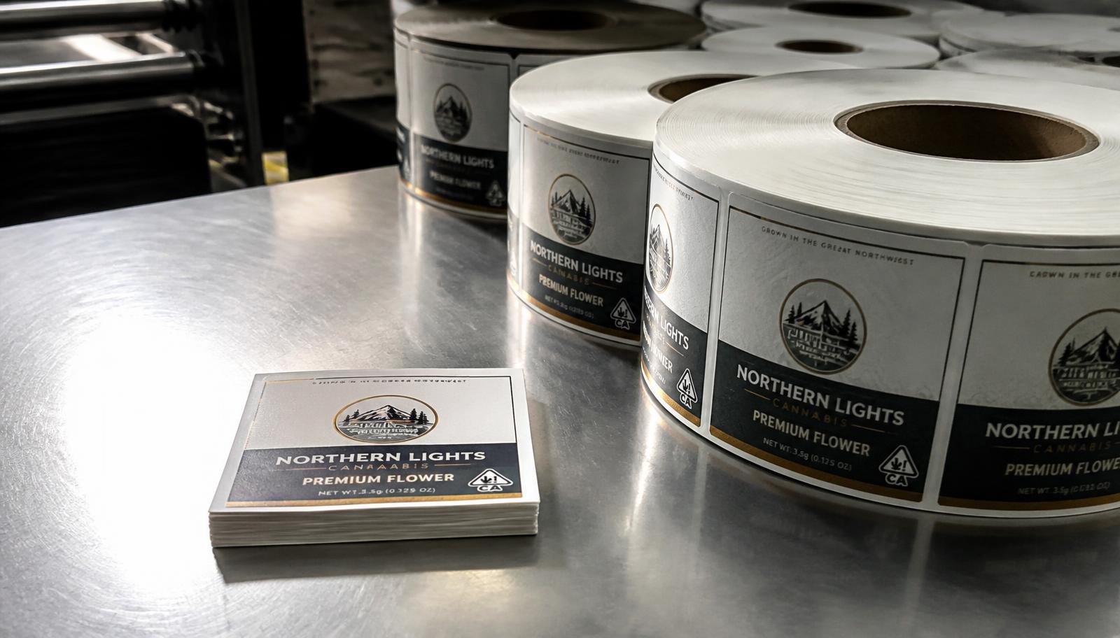 Small Batch vs Large Run Cannabis Label Printing, Stickerine
